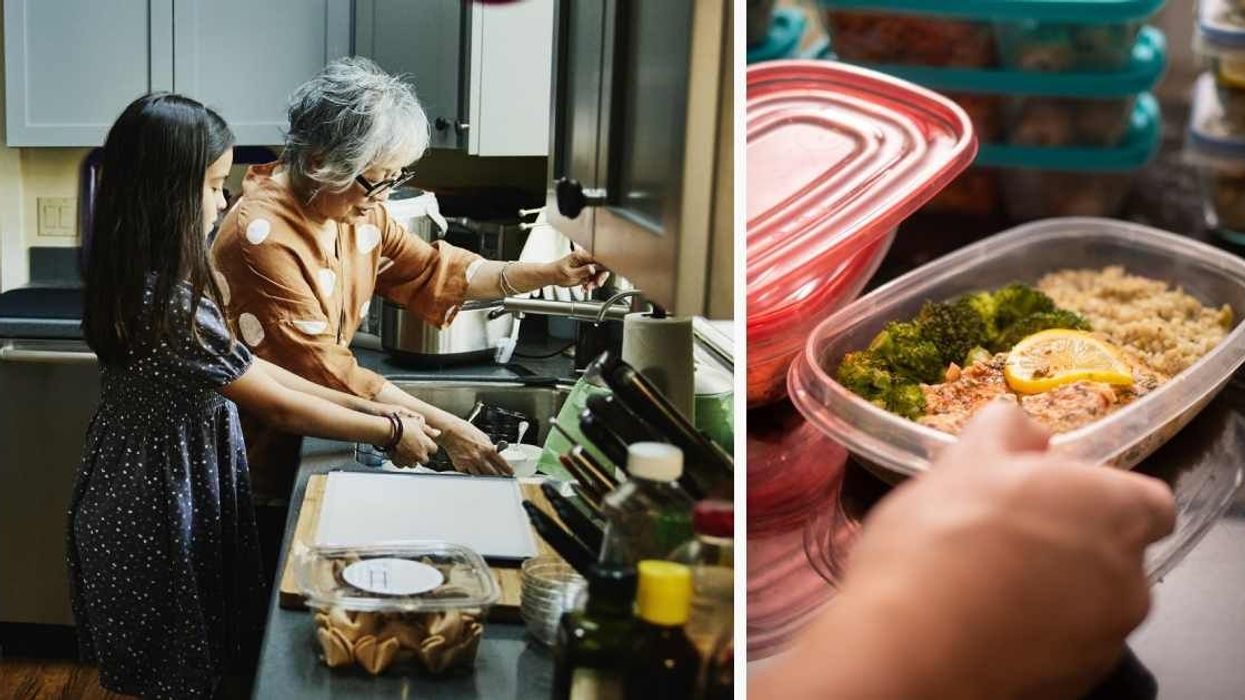 Grandmother's brilliant hack to remove stains from plastic containers has left the internet amazed