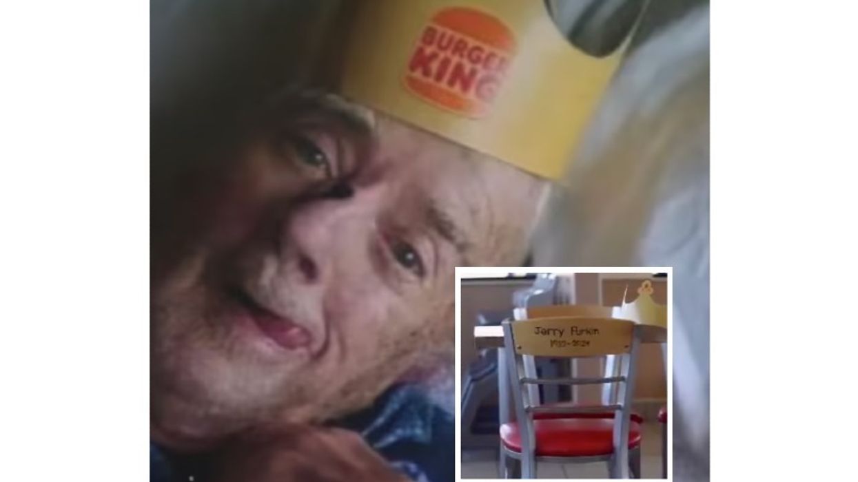 Jerry Parkin and his chair