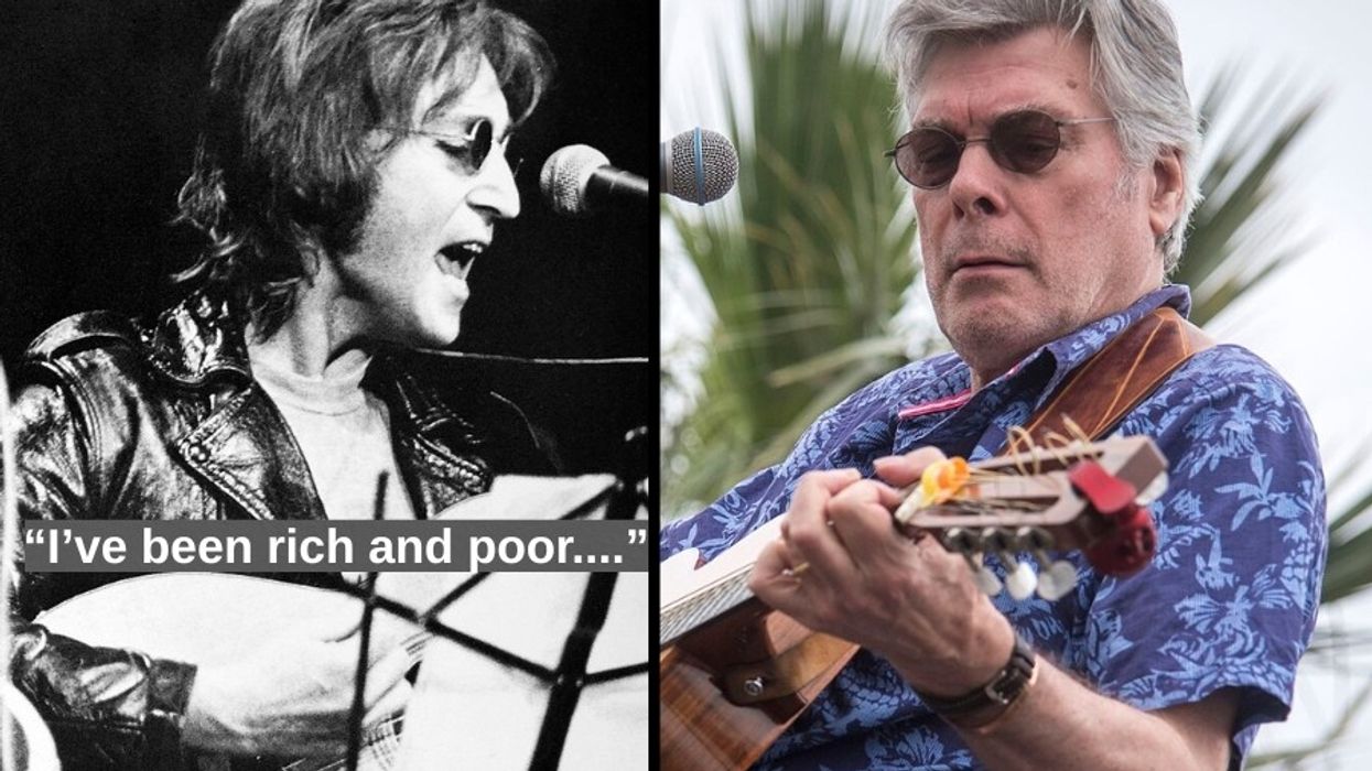 john lennon, steve tilston, folk music, the beatles, music history