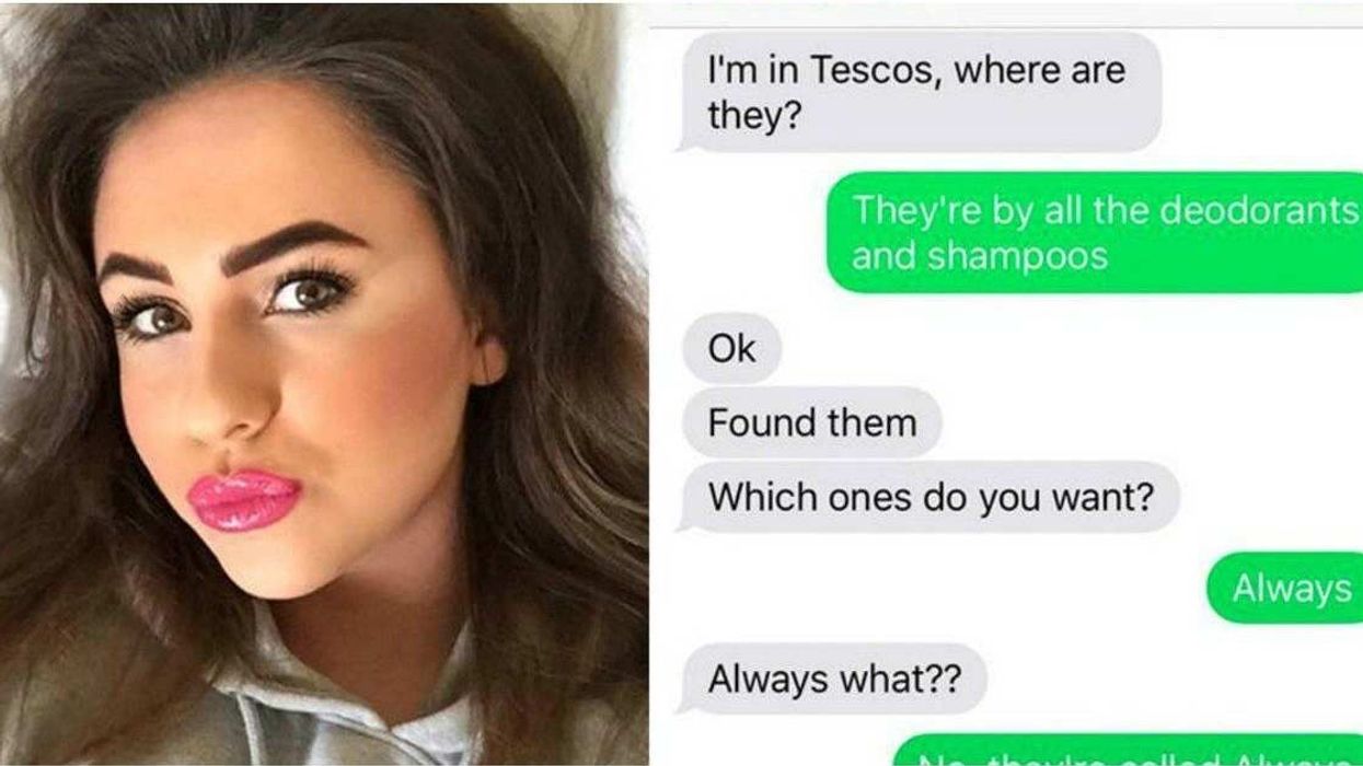 menstrual cycle, period products, tampon shopping, pads with wings, father daughter, family humor, parenting story, UK dad