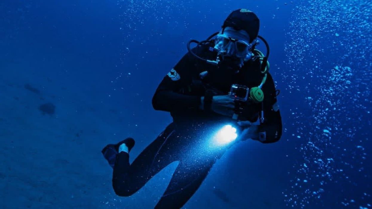 Japanese man who lost his wife in the 2011 tsunami continues to dive into the ocean to find her