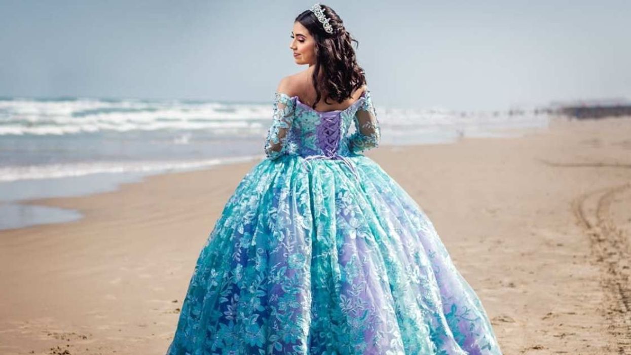 sibling love, prom dress, viral story, handmade gown, family support, winter ball, Filipino designer, Michael Cinco, creative teen, fashion inspiration, emotional story, prom makeover, supportive brother, DIY fashion, uplifting news, Facebook viral, brother sister bond, feel good story, prom night, student designer