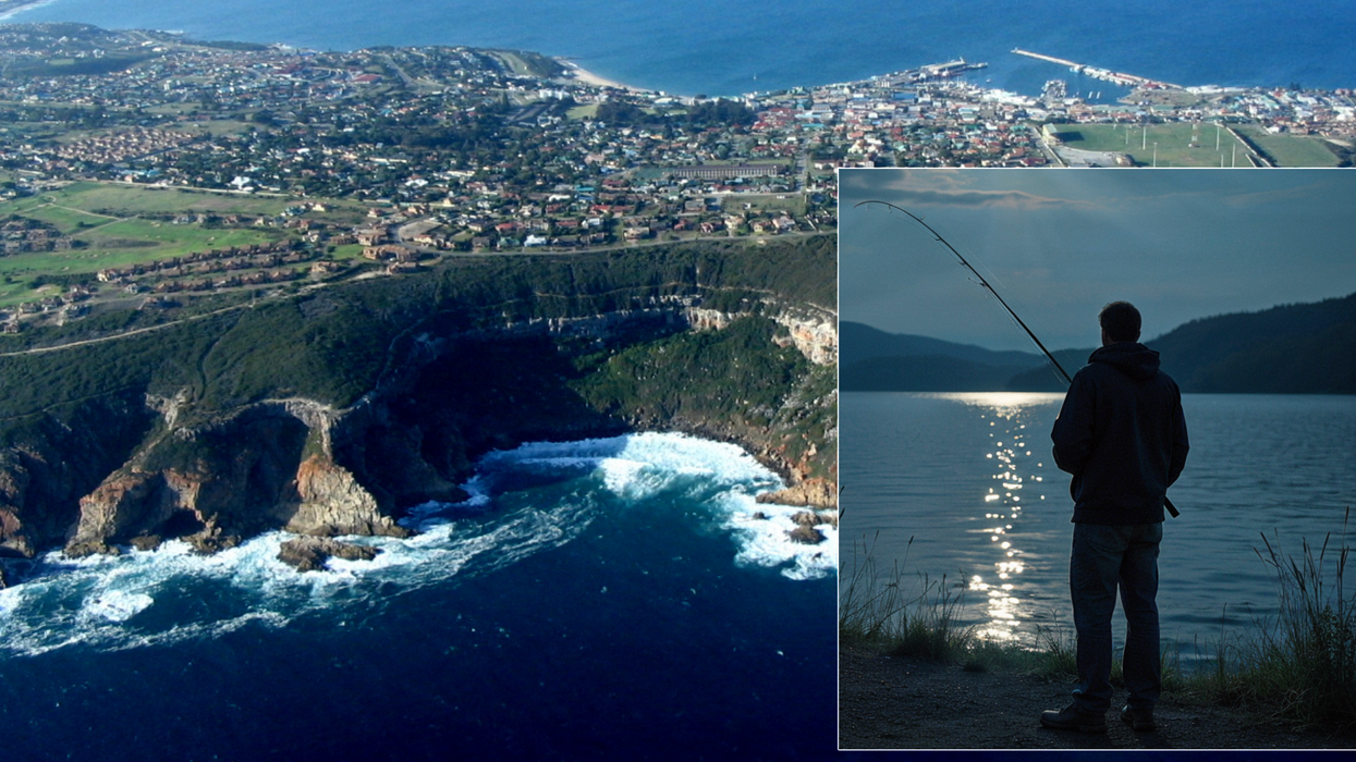 mossel bay rescue, fisherman saves woman, drowning rescue, south africa news, viral hero story, kabeljou hook, dias beach, sea rescue, reddit viral, non-fatal drowning