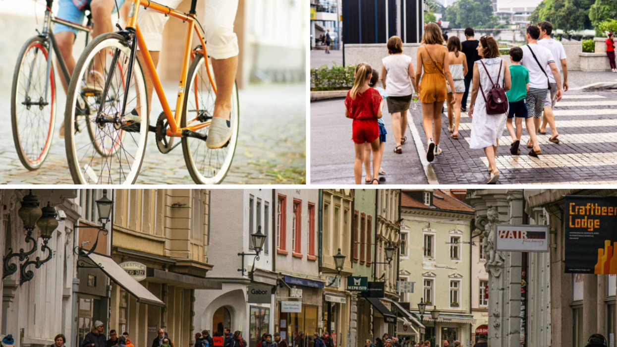 walkable city, cars, mediterranean, climate change, health